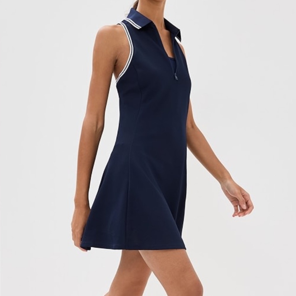 RLX - Navy Sleeveless Polo Dress